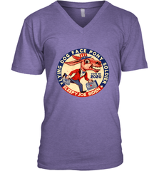 Lying Dog Face Pony Soldier Quid Pro Quo Joe Biden Donkey Men's V-Neck Men's V-Neck - HHHstores