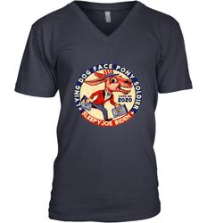Lying Dog Face Pony Soldier Quid Pro Quo Joe Biden Donkey Men's V-Neck