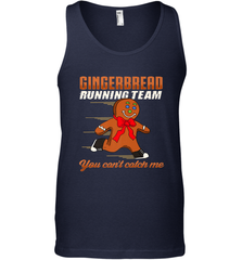 Christmas Gingerbread Man Cookie Gingerbread Running Team Men's Tank Top Men's Tank Top - HHHstores