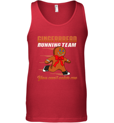 Christmas Gingerbread Man Cookie Gingerbread Running Team Men's Tank Top Men's Tank Top - HHHstores