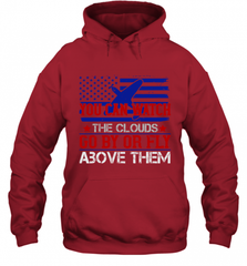 You can watch the clouds go by or fly above them 01 Hooded Sweatshirt Hooded Sweatshirt - HHHstores