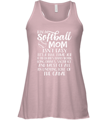Being A Softball Mom Isnt Easy Women's Racerback Tank Women's Racerback Tank - HHHstores