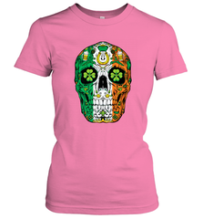 Sugar Skull Leprechaun T Shirt St Patricks Day Women Men Tee Women's T-Shirt Women's T-Shirt - HHHstores