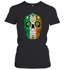 Sugar Skull Leprechaun T Shirt St Patricks Day Women Men Tee Women's T-Shirt Women's T-Shirt - HHHstores