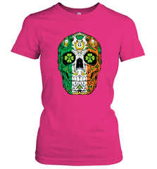 Sugar Skull Leprechaun T Shirt St Patricks Day Women Men Tee Women's T-Shirt Women's T-Shirt - HHHstores