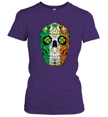 Sugar Skull Leprechaun T Shirt St Patricks Day Women Men Tee Women's T-Shirt Women's T-Shirt - HHHstores