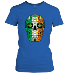 Sugar Skull Leprechaun T Shirt St Patricks Day Women Men Tee Women's T-Shirt Women's T-Shirt - HHHstores