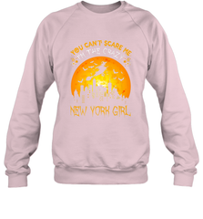 You Can't Scare Me I'm The Crazy New York Girl Crewneck Sweatshirt Crewneck Sweatshirt - HHHstores