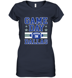 NFL Dallas Texas Game Day Football Home Team Women's V-Neck T-Shirt