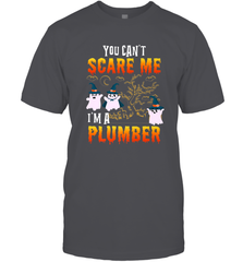 You Can't Scare Me I'm A Plumber T Shirt Plumber Halloween Men's T-Shirt Men's T-Shirt - HHHstores