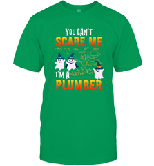 You Can't Scare Me I'm A Plumber T Shirt Plumber Halloween Men's T-Shirt Men's T-Shirt - HHHstores