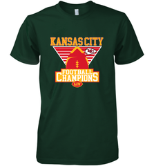 Kansas City Old School Football _ The City Of Champions LIV Men's Premium T-Shirt Men's Premium T-Shirt - HHHstores