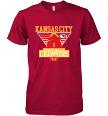 Kansas City Old School Football _ The City Of Champions LIV Men's Premium T-Shirt Men's Premium T-Shirt - HHHstores