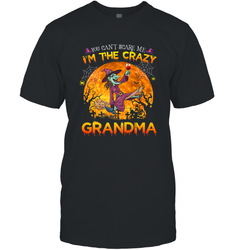You can't scare me I'm the crazy grandma halloween Men's T-Shirt