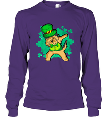 Dabbing Irish Terrier Dog Leprechaun St Patricks Day Ireland Long Sleeve T-Shirt Long Sleeve T-Shirt - HHHstores