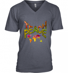 Teach Peace  prime Tshirt Nadine May Men's V-Neck Men's V-Neck - HHHstores
