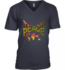 Teach Peace  prime Tshirt Nadine May Men's V-Neck Men's V-Neck - HHHstores