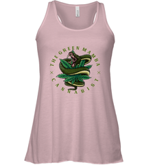 The Green Mamba, Cannabist, Weed Grower Pot Smoker Women's Racerback Tank Women's Racerback Tank - HHHstores