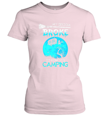 My Broom Broke So Now I Go Camping Camping Lover Gift Women's T-Shirt Women's T-Shirt - HHHstores