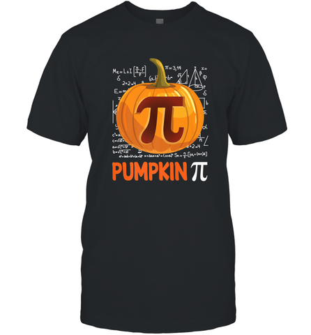 Pumpkin Pi Shirt Math Halloween Thanksgiving Costume Pie Day Men's T-Shirt Men's T-Shirt / Black / S Men's T-Shirt - HHHstores