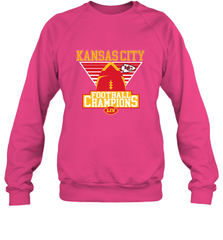 Kansas City Old School Football _ The City Of Champions LIV Crewneck Sweatshirt Crewneck Sweatshirt - HHHstores