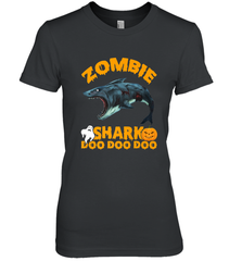 Zombie Shark Doo Doo Doo Halloween Shake Costume Lover Gifts Women's Premium T-Shirt Women's Premium T-Shirt - HHHstores