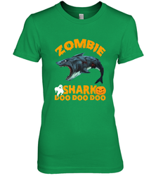 Zombie Shark Doo Doo Doo Halloween Shake Costume Lover Gifts Women's Premium T-Shirt