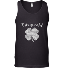Vintage Fitzgerald Irish Shamrock St Patty's Day Men's Tank Top Men's Tank Top - HHHstores
