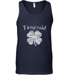 Vintage Fitzgerald Irish Shamrock St Patty's Day Men's Tank Top Men's Tank Top - HHHstores