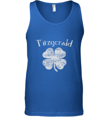 Vintage Fitzgerald Irish Shamrock St Patty's Day Men's Tank Top Men's Tank Top - HHHstores