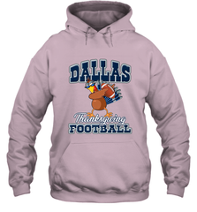 Dallas Thanksgiving Day Funny Turkey Playing Texas Football Premium T Shirt Hooded Sweatshirt Hooded Sweatshirt - HHHstores