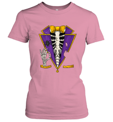 Skeleton Tuxedo Suit Halloween Costume Bones Women's T-Shirt Women's T-Shirt - HHHstores