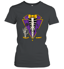 Skeleton Tuxedo Suit Halloween Costume Bones Women's T-Shirt Women's T-Shirt - HHHstores