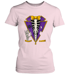 Skeleton Tuxedo Suit Halloween Costume Bones Women's T-Shirt Women's T-Shirt - HHHstores