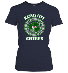 NFL Kansas City Chiefs Logo Happy St Patrick's Day Women's T-Shirt