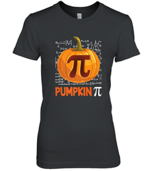 Pumpkin Pi Shirt Math Halloween Thanksgiving Costume Pie Day Women's Premium T-Shirt