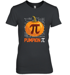 Pumpkin Pi Shirt Math Halloween Thanksgiving Costume Pie Day Women's Premium T-Shirt Women's Premium T-Shirt - HHHstores