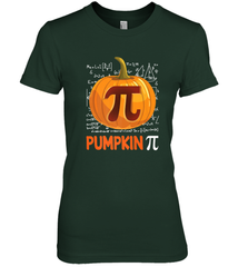 Pumpkin Pi Shirt Math Halloween Thanksgiving Costume Pie Day Women's Premium T-Shirt Women's Premium T-Shirt - HHHstores