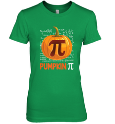 Pumpkin Pi Shirt Math Halloween Thanksgiving Costume Pie Day Women's Premium T-Shirt
