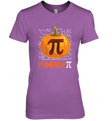 Pumpkin Pi Shirt Math Halloween Thanksgiving Costume Pie Day Women's Premium T-Shirt Women's Premium T-Shirt - HHHstores