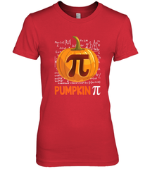Pumpkin Pi Shirt Math Halloween Thanksgiving Costume Pie Day Women's Premium T-Shirt Women's Premium T-Shirt - HHHstores