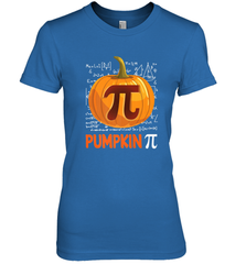 Pumpkin Pi Shirt Math Halloween Thanksgiving Costume Pie Day Women's Premium T-Shirt Women's Premium T-Shirt - HHHstores