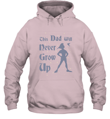 Disney Peter Pan This Dad Will Never Grow Up Hooded Sweatshirt Hooded Sweatshirt - HHHstores