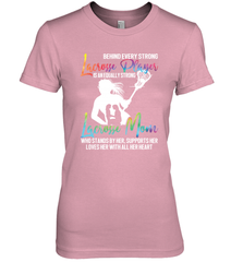 Lacrosse Strong Lacrosse Mom Women's Premium T-Shirt Women's Premium T-Shirt - HHHstores