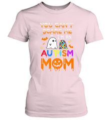 You Can't Scare Me I'm An Autism Mom Ghost Awareness Funny Women's T-Shirt Women's T-Shirt - HHHstores