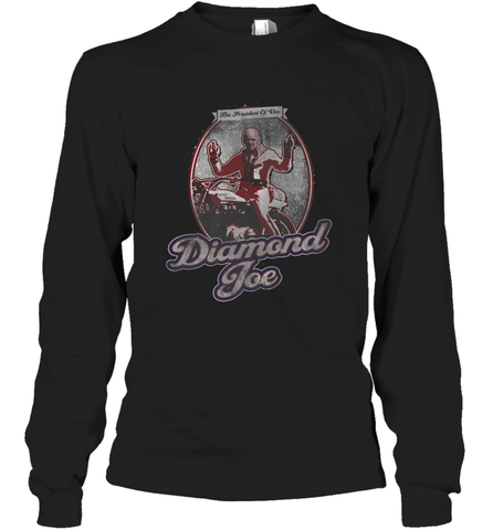 The Onion's Official 'Diamond Joe' Biden Long Sleeve T-Shirt Long Sleeve T-Shirt / Black / S Long Sleeve T-Shirt - HHHstores