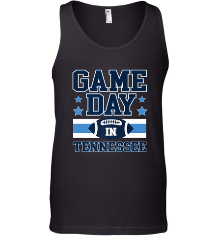 NFL Tennessee Game Day Football Home Team Men's Tank Top Men's Tank Top / Black / XS Men's Tank Top - HHHstores