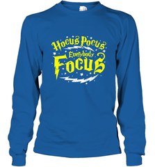 Hocus Pocus Everybody Focus Halloween Teacher Or Student Long Sleeve T-Shirt Long Sleeve T-Shirt - HHHstores