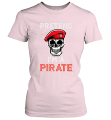 Pretend I'm A Pirate Tee Funny Halloween Party Costume Gift Women's T-Shirt Women's T-Shirt - HHHstores