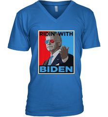 Ridin With Biden _ Hope Poster Parody Men's V-Neck Men's V-Neck - HHHstores